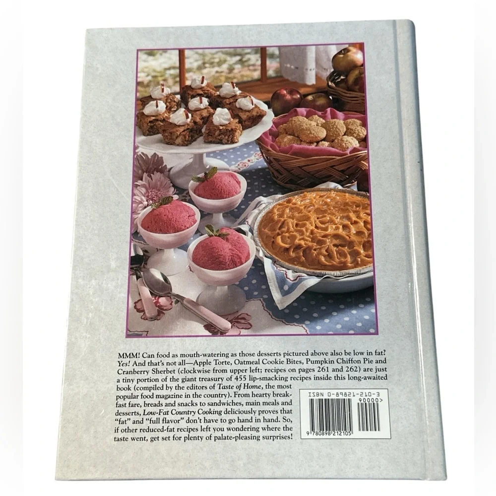 Taste of Home Low-Fat Country Cooking Cookbook 1997